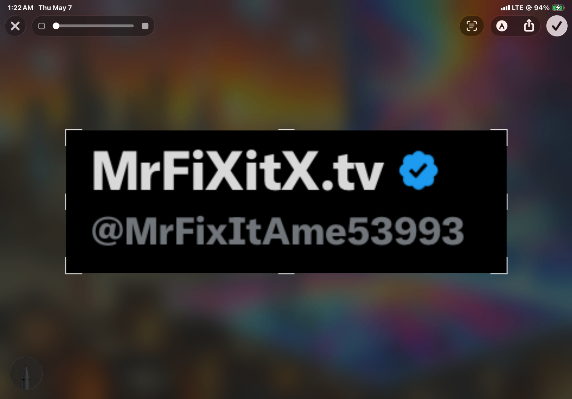 X (Twitter) profile — @MrFixItAme53993